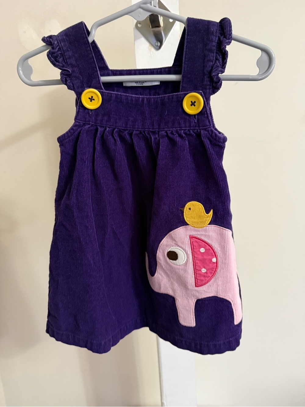Baby Boden Elephant Pinnie